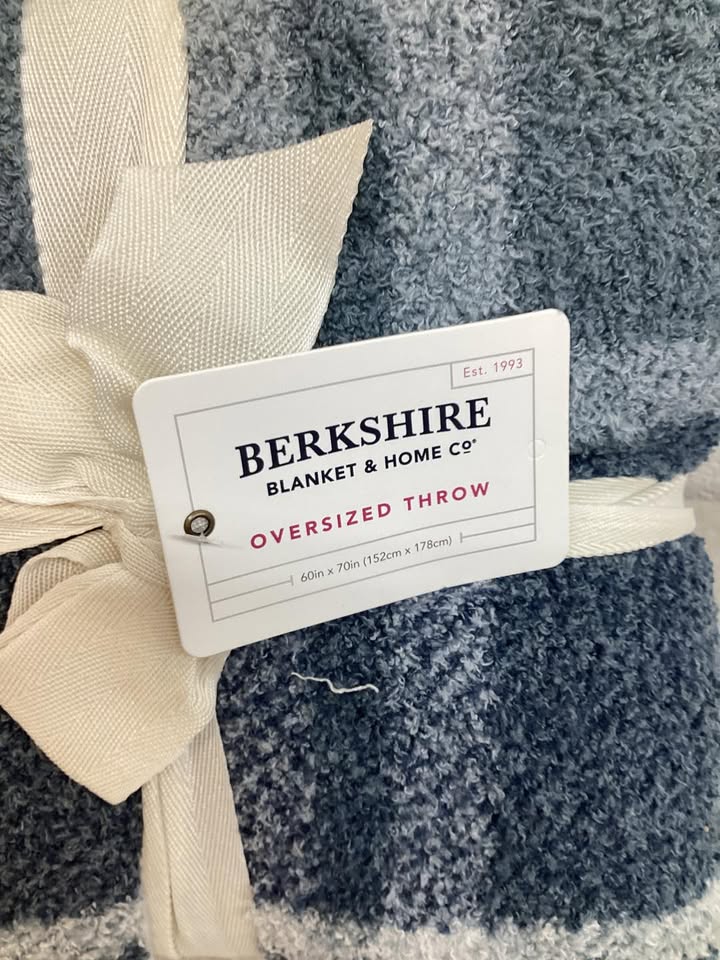 Berkshire Blanket & Home Co. Oversized Throw 60” x 70”