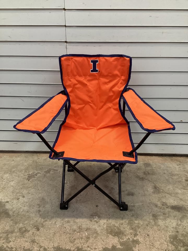 Brand newbLogo Brands Illinois Fighting Illini Youth Chair
