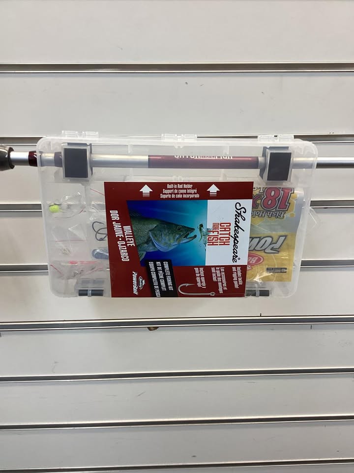 Shakespeare Catch More Fish Walleye Spinning Combo