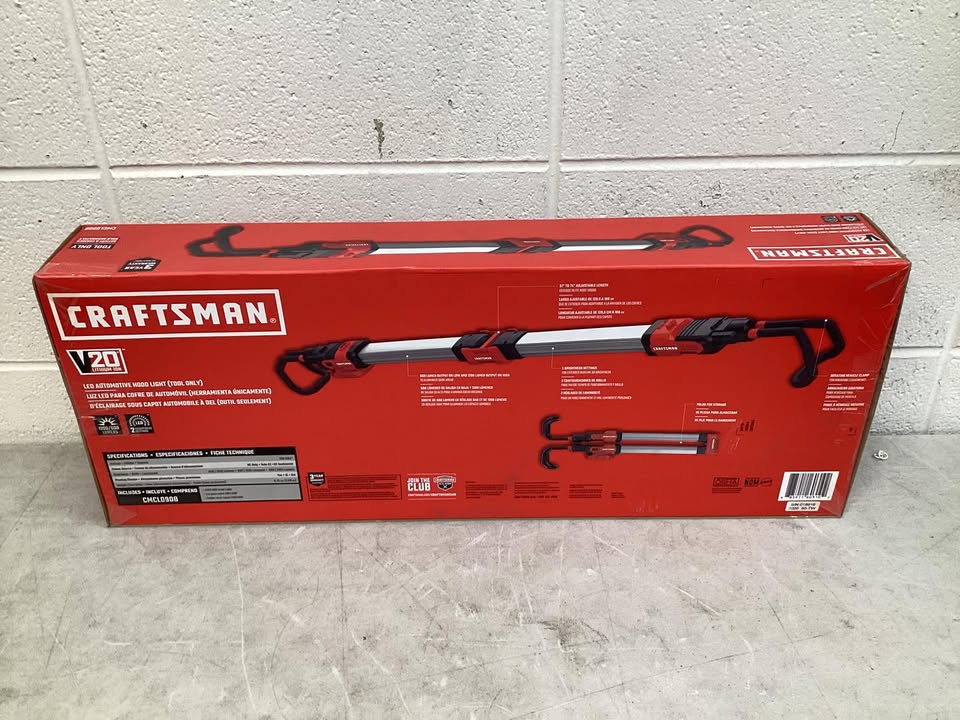 CRAFTSMAN 20-volt max 1200 -Lumens Battery Rechargeable Portable Work Light