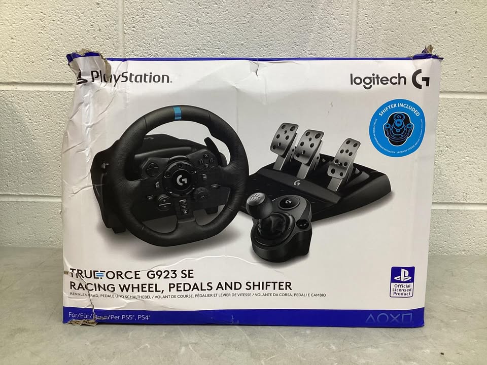 Logitech G923 SE Racing Wheel + Accessories Combo for PlayStation and PC