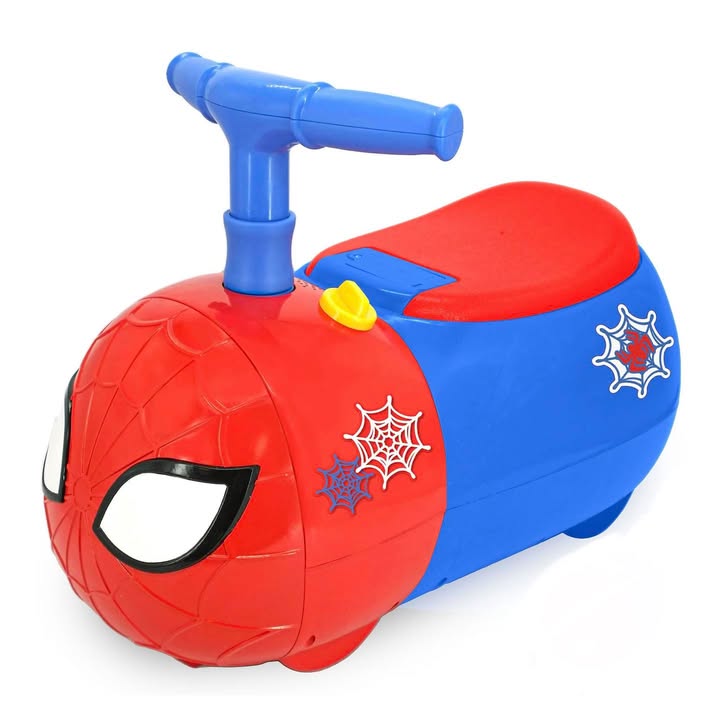 Disney Spiderman 2 in 1 Zoom Ride-On