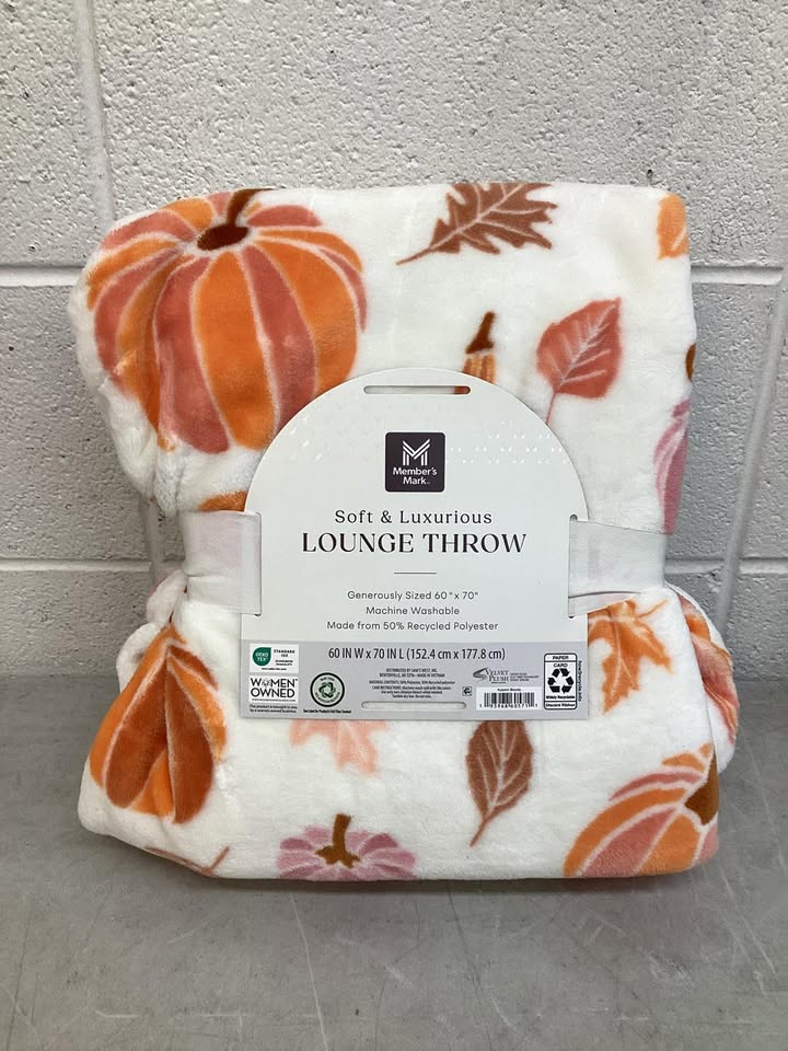 Member's Mark Fall Lounge Throw, 60"x70"