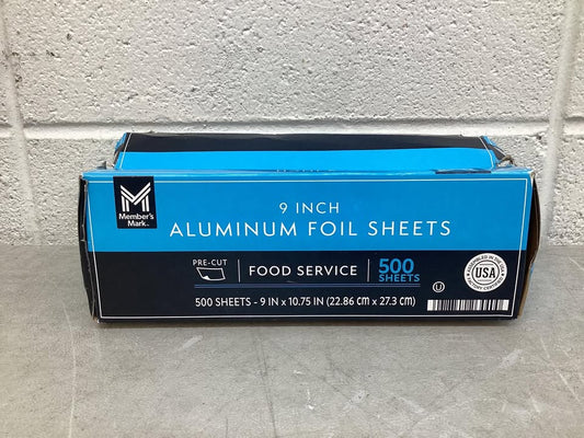 Member's Mark Foil Sheets, 9" x 10.75" (500 ct.)