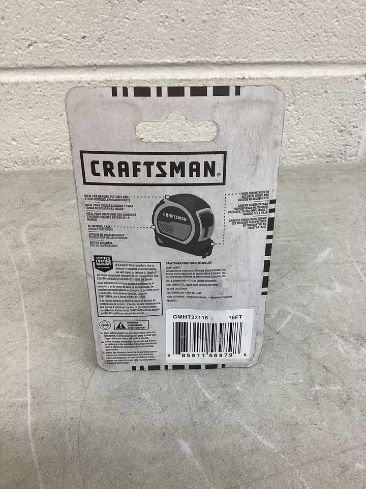 CRAFTSMAN Green HI-VIS 16-ft Tape Measure