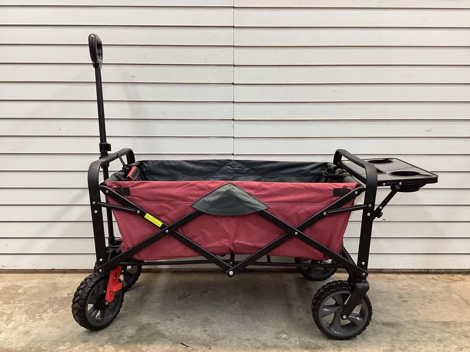 Mac Sports Folding Wagon with Tailgate and Table