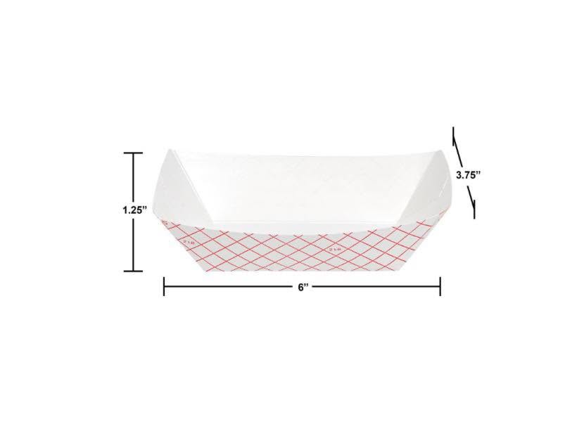 Members Mark Heavy Duty Paper Food Trays, 2 lbs., 750 ct.