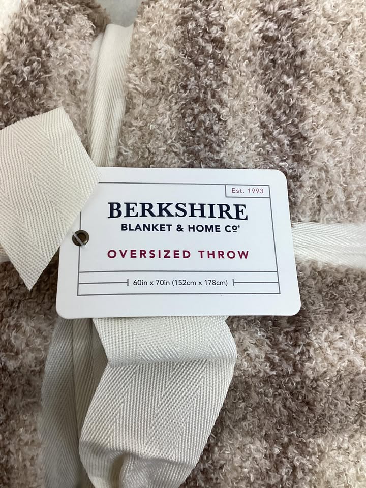 Berkshire Blanket & Home Co. Oversized Throw 60” x 70”