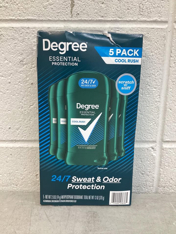 Degree for Men Cool Rush Deodorant, 2.6 oz., 5 pk.