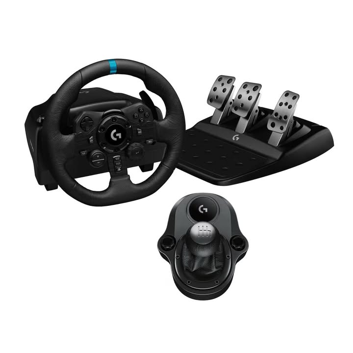 Logitech G923 SE Racing Wheel + Accessories Combo for PlayStation and PC