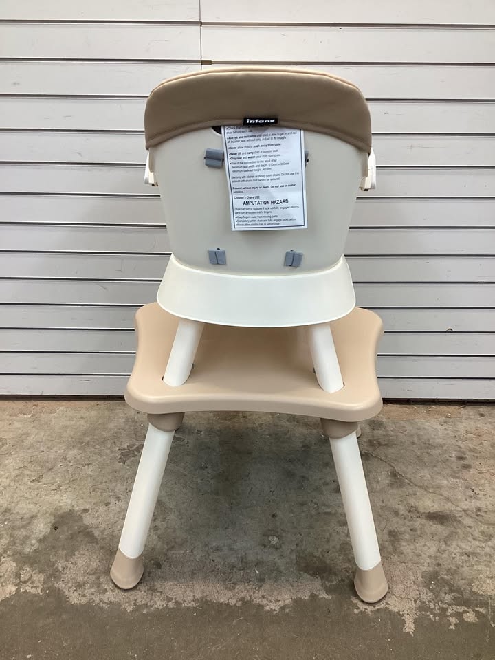 INFANS 8 in 1 Baby High Chair, Convertible Highchair for Babies and Toddlers, Infant Dining Booster Seat
