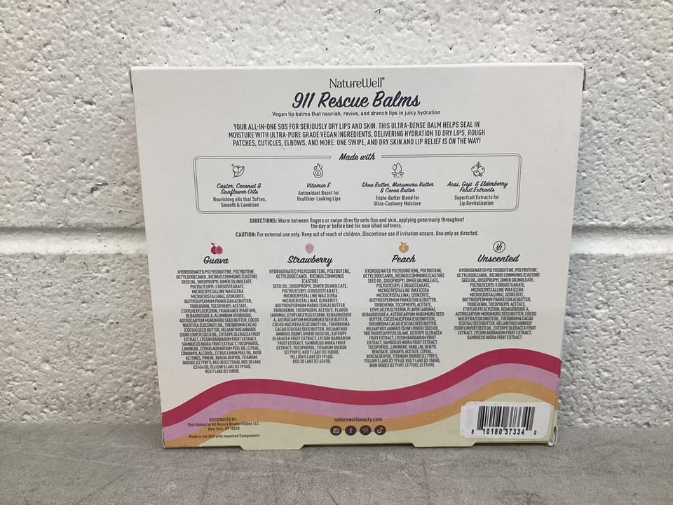NatureWell 911 Rescue Balms, 4 pk.