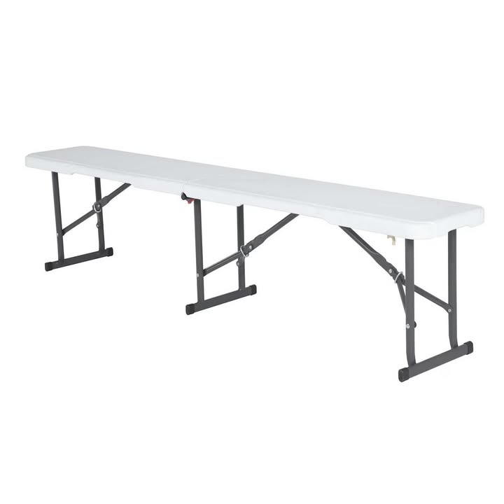 Lifetime 6 Ft. Light Commercial Fold-In-Half Bench