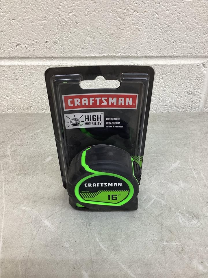 CRAFTSMAN Green HI-VIS 16-ft Tape Measure