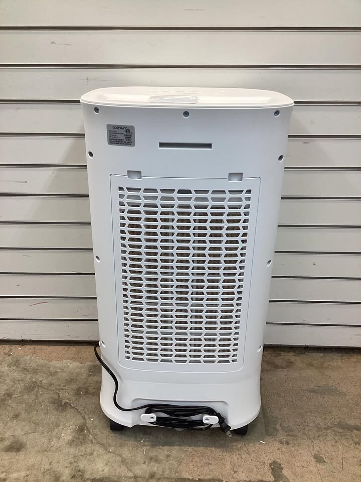 COSTWAY Evaporative Air Cooler, Portable Cooling Fan & Humidifier