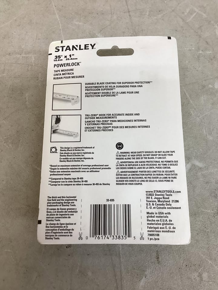 Stanley 35 ft. PowerLock Tape Measure