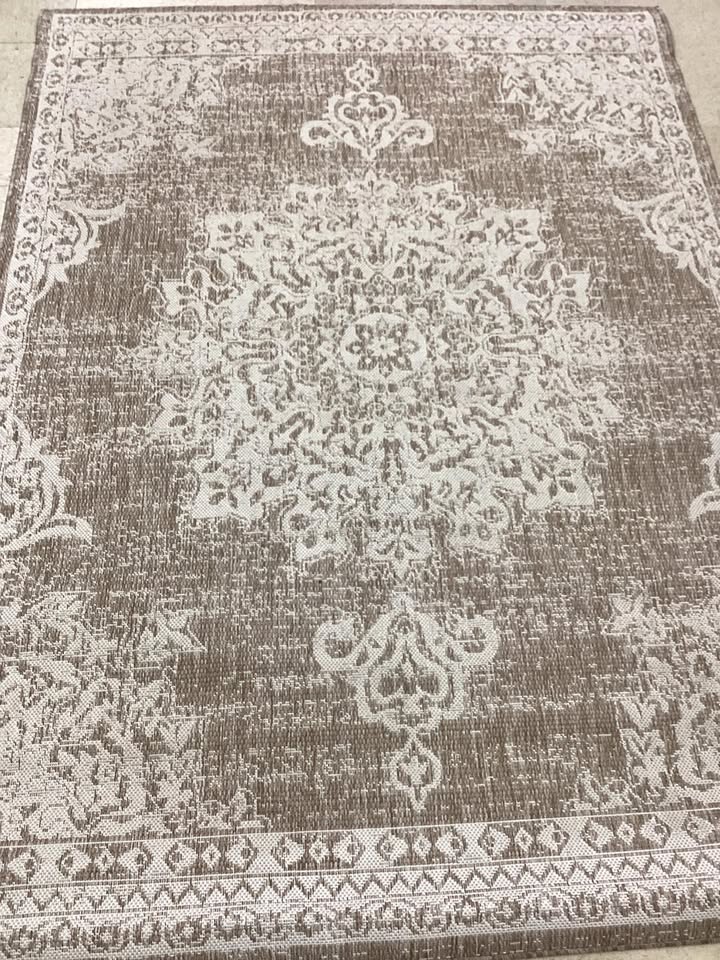 Nicole Miller New York Patio Country Azalea Indoor/Outdoor Area Rug, 7’ x 5’3”