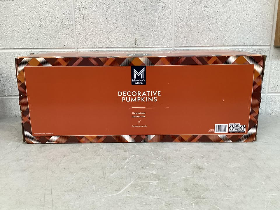 Member's Mark Decorative Harvest Pumpkins, Set of 3