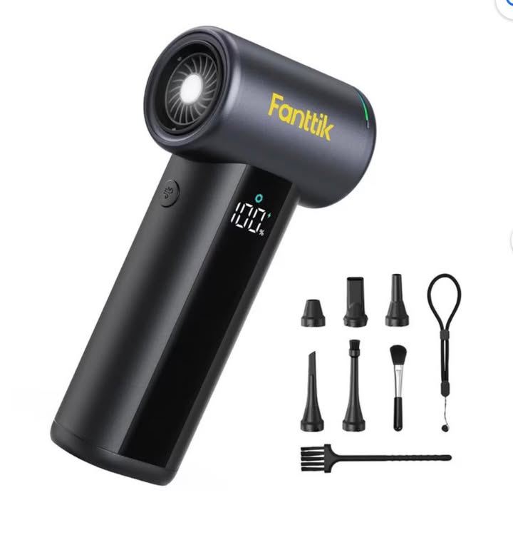 Fanttik Multi-Purpose Air Duster with Adjustable Speed