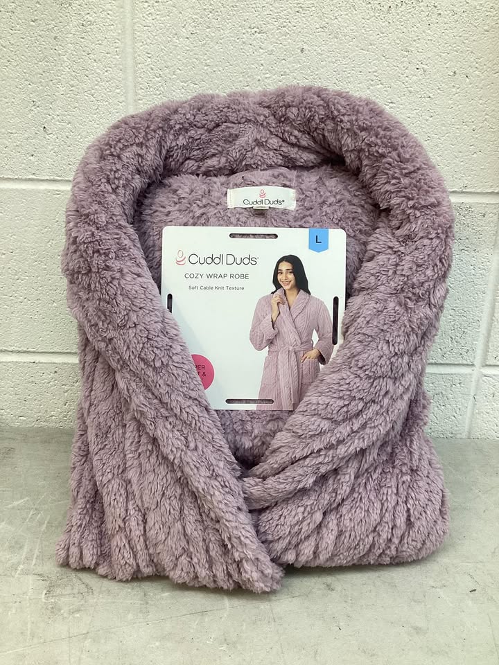 Cuddl Duds Women's Robe, Size L
