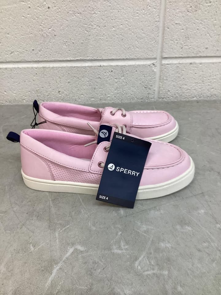 Sperry Girls Boat Shoe Size 4