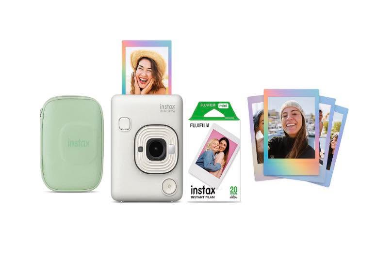 Fujifilm Instax Mini Liplay Hybrid Camera Bundle