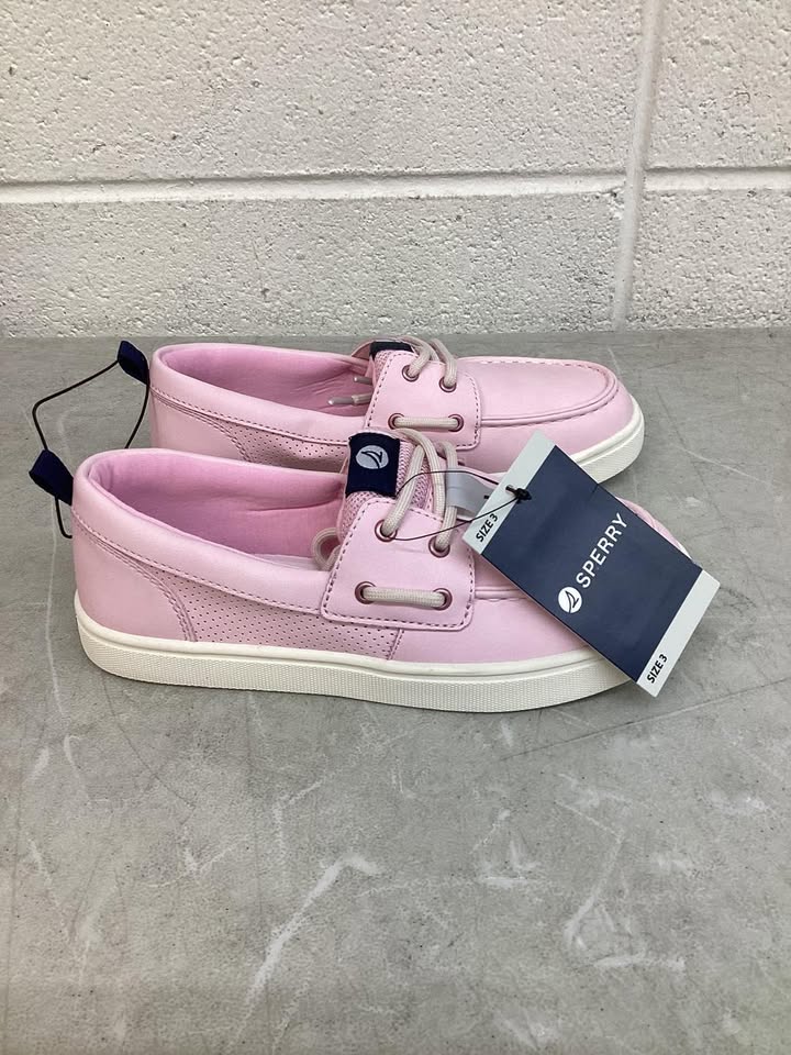 Sperry Girls Boat Shoe Size 3