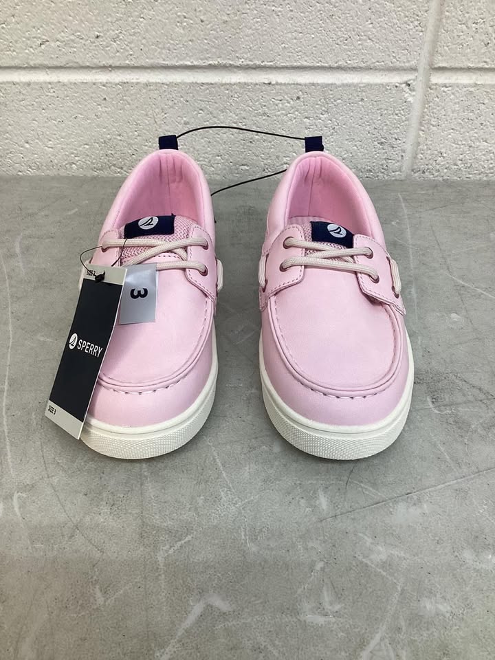 Sperry Girls Boat Shoe Size 3