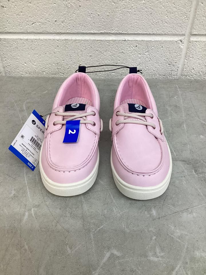 Sperry Girls Boat Shoe Size 2