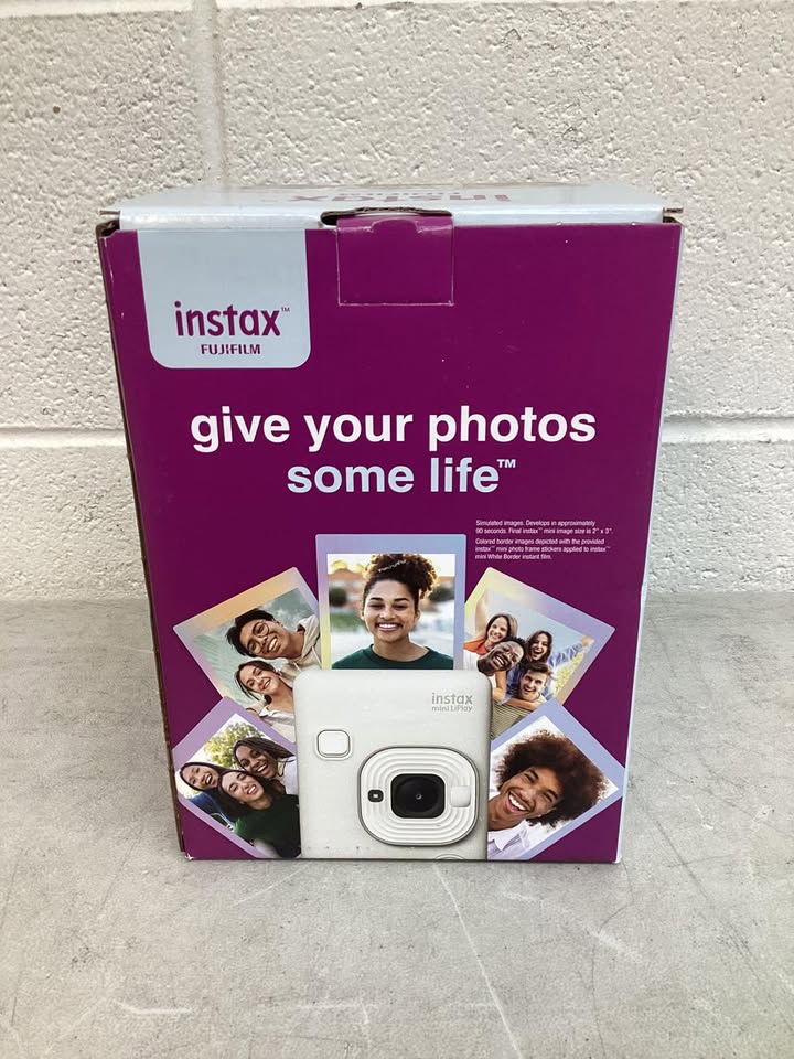 Fujifilm Instax Mini Liplay Hybrid Camera Bundle