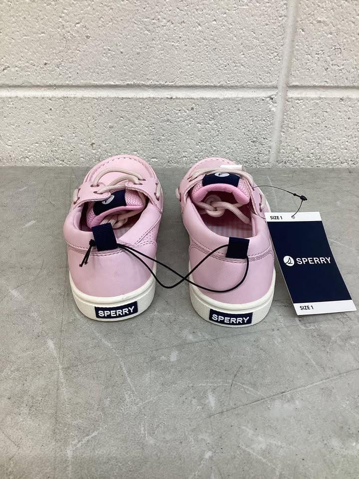 Sperry Girls Boat Shoe Size 1