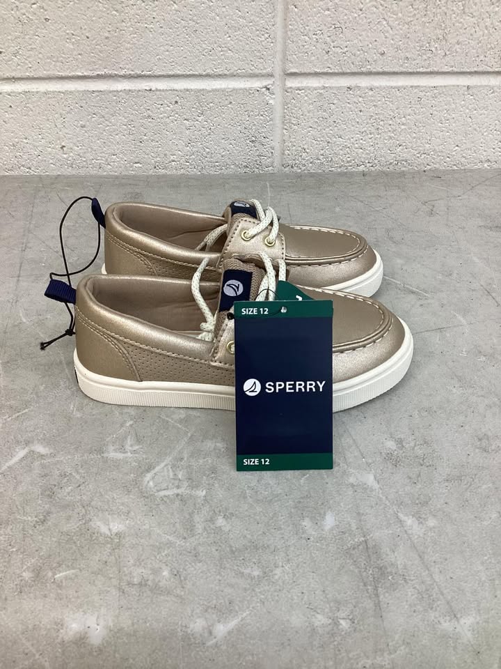 Sperry Girls Boat Shoe Size 12