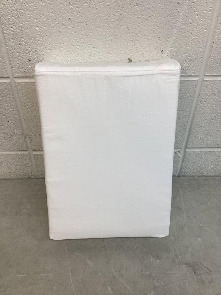 Member's Mark Washed Cotton Textured Sheet Set White Size King