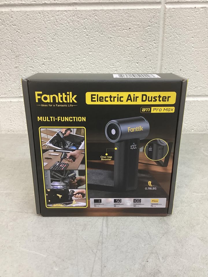 Fanttik Multi-Purpose Air Duster with Adjustable Speed
