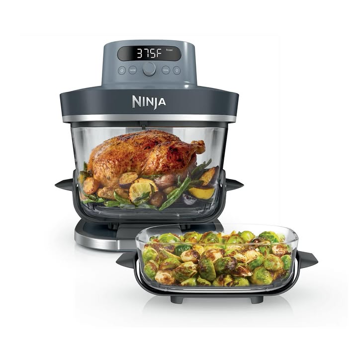 Ninja Crispi Pro 6-in-1 Glass Countertop Air Fryer