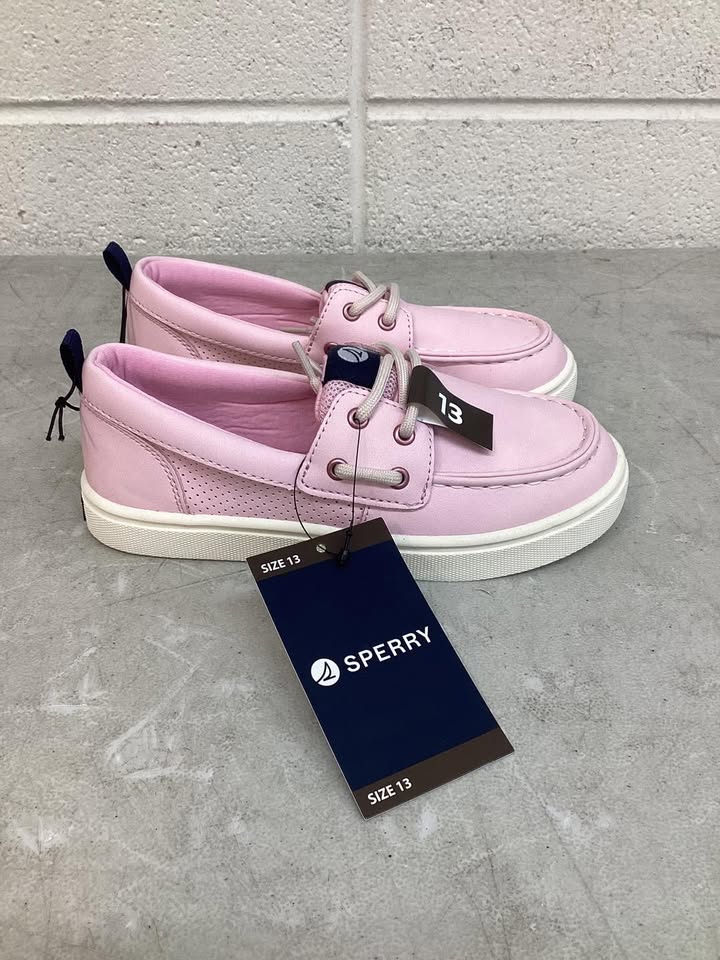 Sperry Girls Boat Shoe Size 13