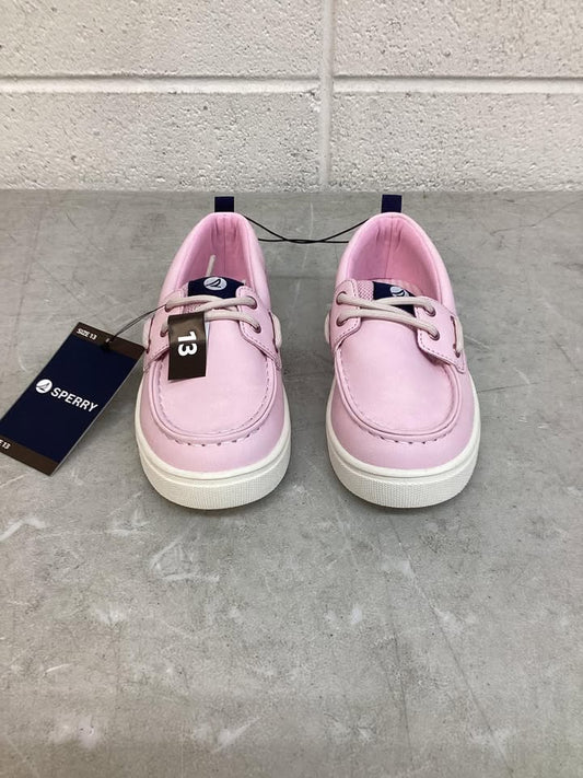 Sperry Girls Boat Shoe Size 13