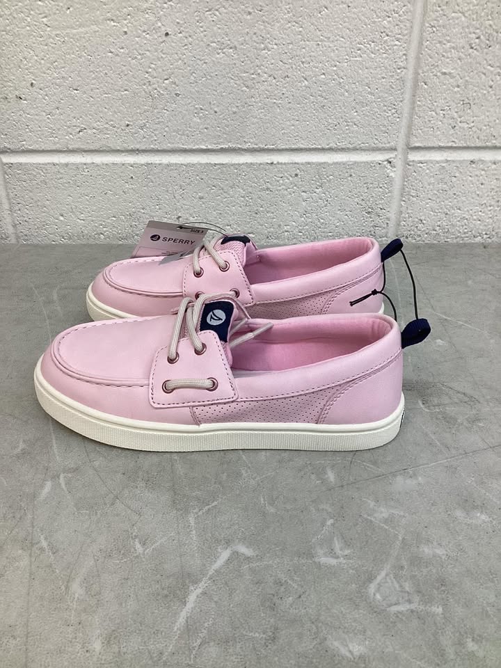 Sperry Girls Boat Shoe Size 3