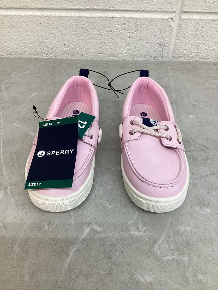 Sperry Girls Boat Shoe Size 12