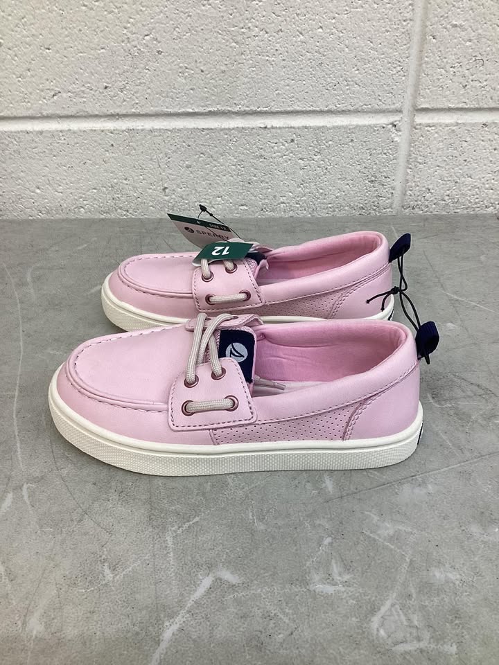 Sperry Girls Boat Shoe Size 12