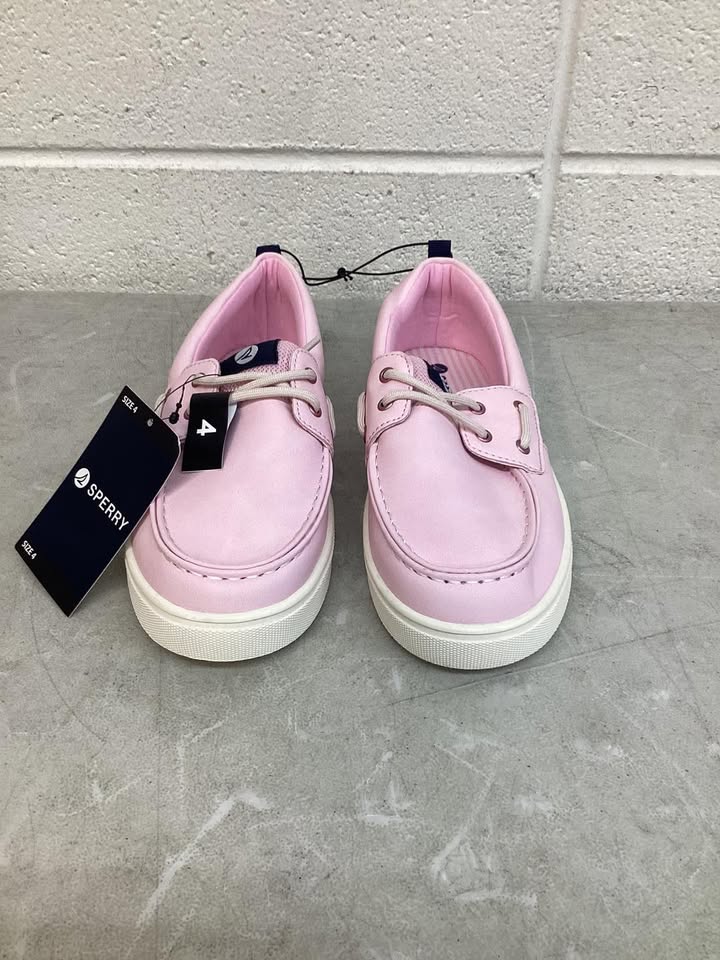 Sperry Girls Boat Shoe Size 4