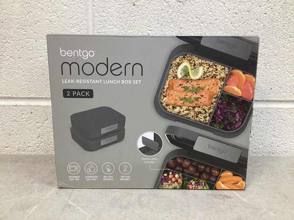 Bentgo 2-Pack Modern Leak-Resistant Lunch Box Set