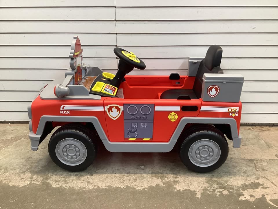 Paw Patrol Marshall 12V Fire Truck Ride-On