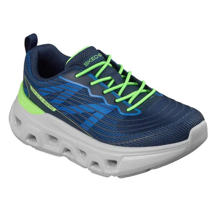 Skechers Boys Hands Free Swift Fit Flex Glide Sneaker, Size 2
