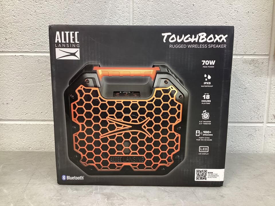 Altec Lansing ToughBoxx Rugged Wireless Speaker