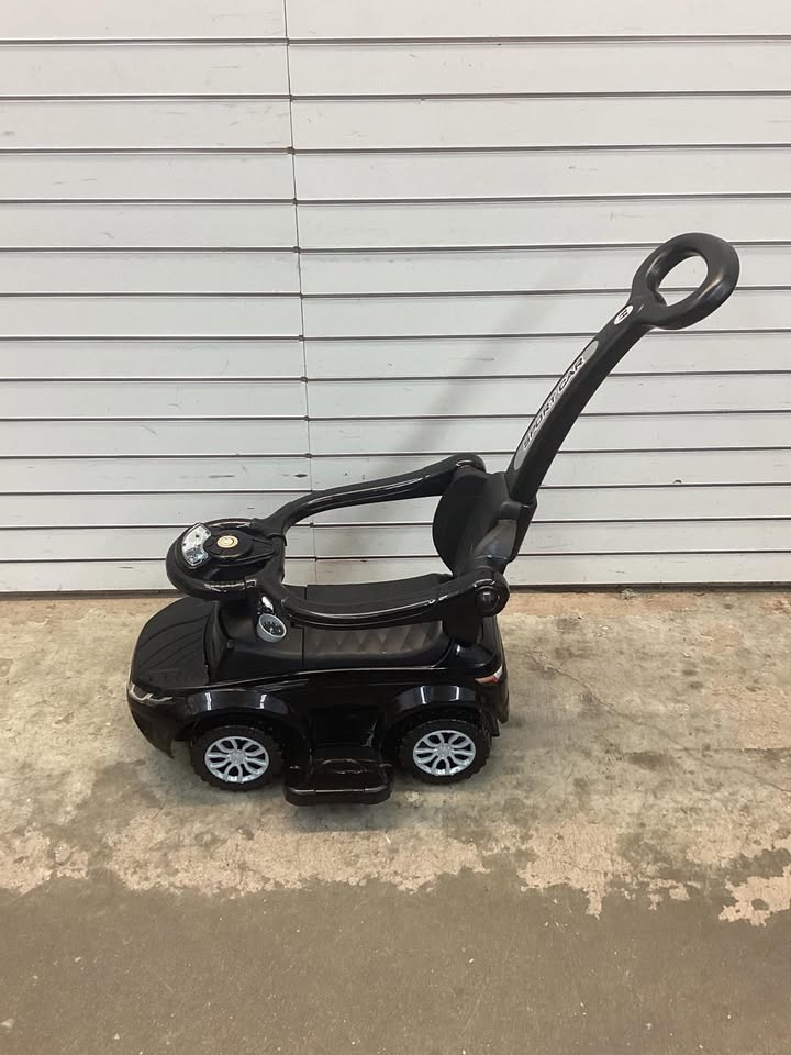 Costway 3 in 1 Push Car with Removable Handle and Guardrail for Kids 18-36 Months Old
