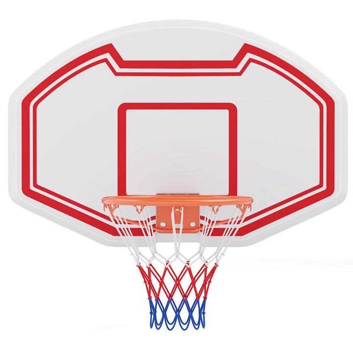 Costway Large Wall Mounted Basketball Hoop with Shatter-proof Backboard