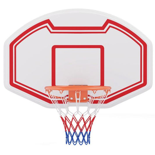 Costway Large Wall Mounted Basketball Hoop with Shatter-proof Backboard