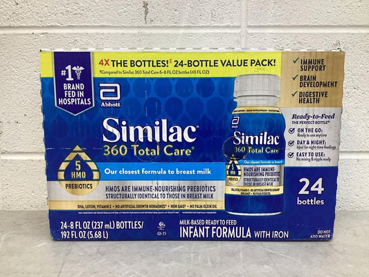 Similac 360 Total Care Infant Formula, Ready to Feed, 8 fl. oz., 24 ct.