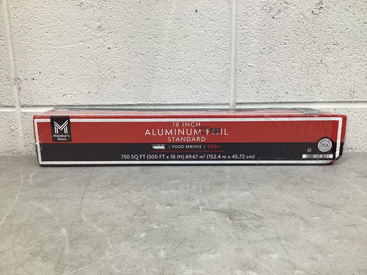 Member's Mark Standard Foodservice Aluminum Foil 18" x 500 ft.